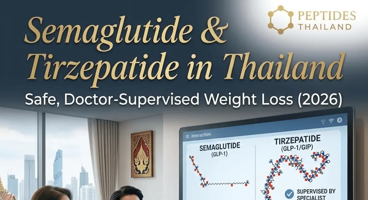 Semaglutide and Tirzepatide in Thailand: Safe, Doctor-Supervised Weight Loss (2026)